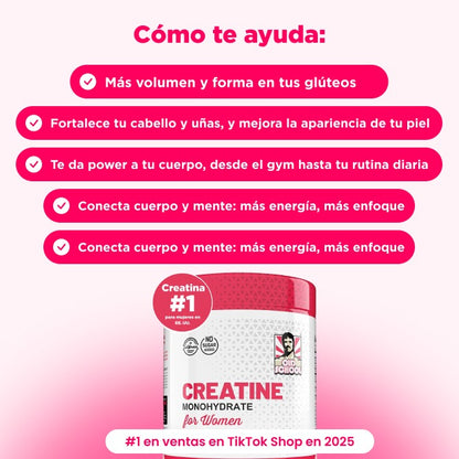 Creatine Monohydrate for Women